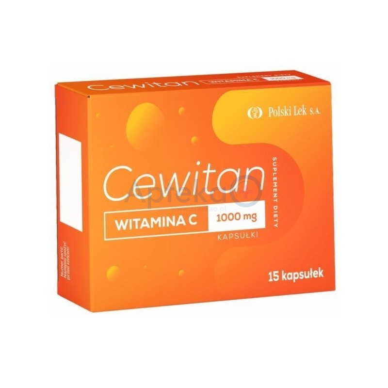 Cewitan Witamina C 1000 mg kapsułki 15kaps.