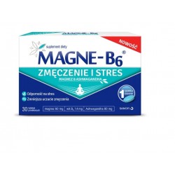 Magne-B6 Zmęczenie i Stres tabletki powlekane 30 tabl.
