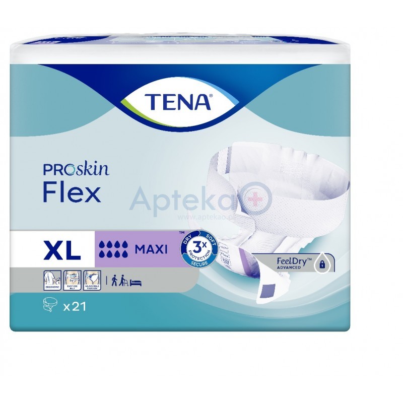 Tena Flex ProSkin Maxi Extra Large pieluchomajtki 725421 21 szt.