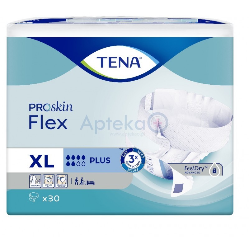 Tena Flex ProSkin Plus Extra Large pieluchomajtki 723430 30 szt.