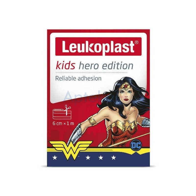 Leukoplast Kids Hero Edition plaster do cięcia dla dzieci 1m x 6 cm 1op.