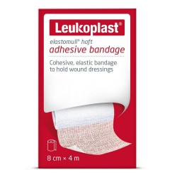 Leukoplast Elastomull Haft bandaż elastyczny 8cm x 4m 1szt.