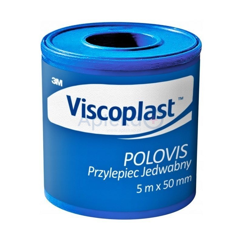 Viscoplast Polovis® Przylepiec Jedwabny (Polosilk) 5m x 5cm 1szt.