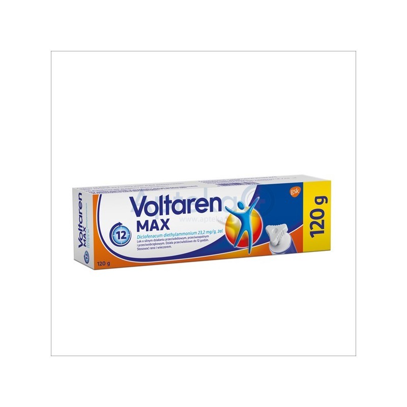 Voltaren Max 23,2 mg/g żel 120g