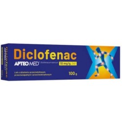 Diklofenak Apteo Med żel 100g