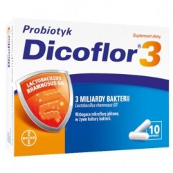 Dicoflor 3 (Dicoflor 30) kapsułki 10 kaps.