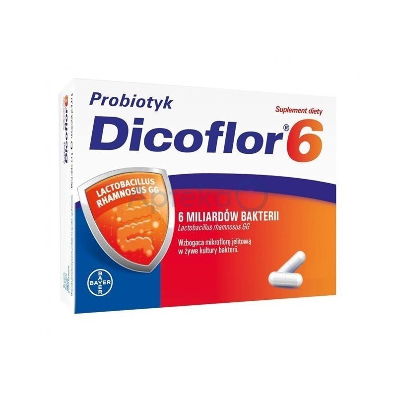 Dicoflor 6 (Dicoflor 60) kapsułki 20 kaps.