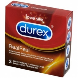 Durex RealFeel prezerwatywy 3 szt.