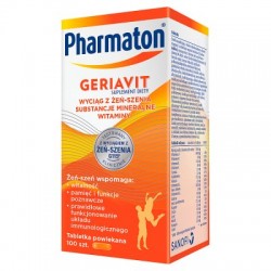 Pharmaton Geriavit tabletki...
