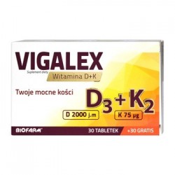 Vigalex D3+K2 tabletki 60...