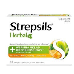 Strepsils Herbal Miód,...