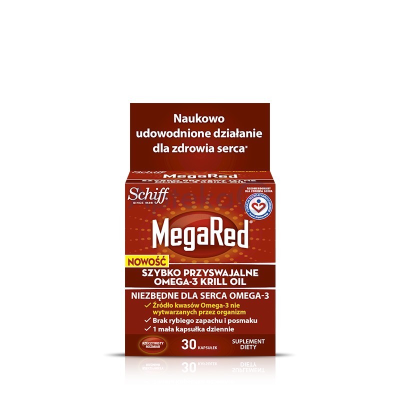 MegaRed Omega-3 Krill Oil 300mg kapsułki 30 kaps.