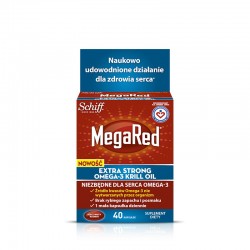 MegaRed Extra Strong Omega-3 Krill Oil 500mg kapsułki 40 kaps.