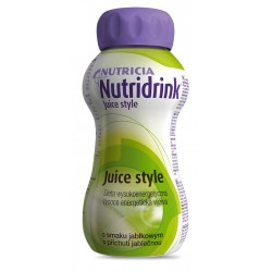 Nutridrink Juice Style o smaku jabłkowym 200 ml 1 op.