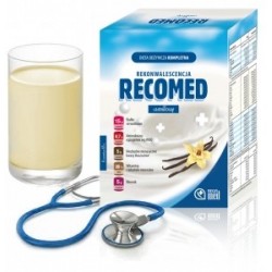 RecoMed dieta odżywcza kompletna o smaku wanliowym saszetki 6 sasz.