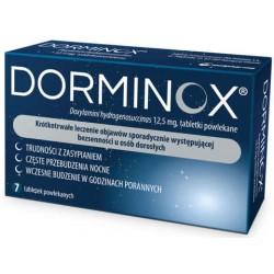 Dorminox 12,5mg  tabletki...