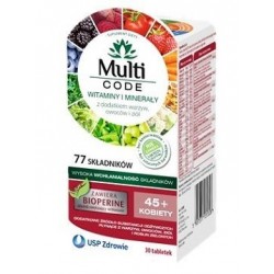 MultiCODE dla kobiet 45+ tabletki 30 tabl.