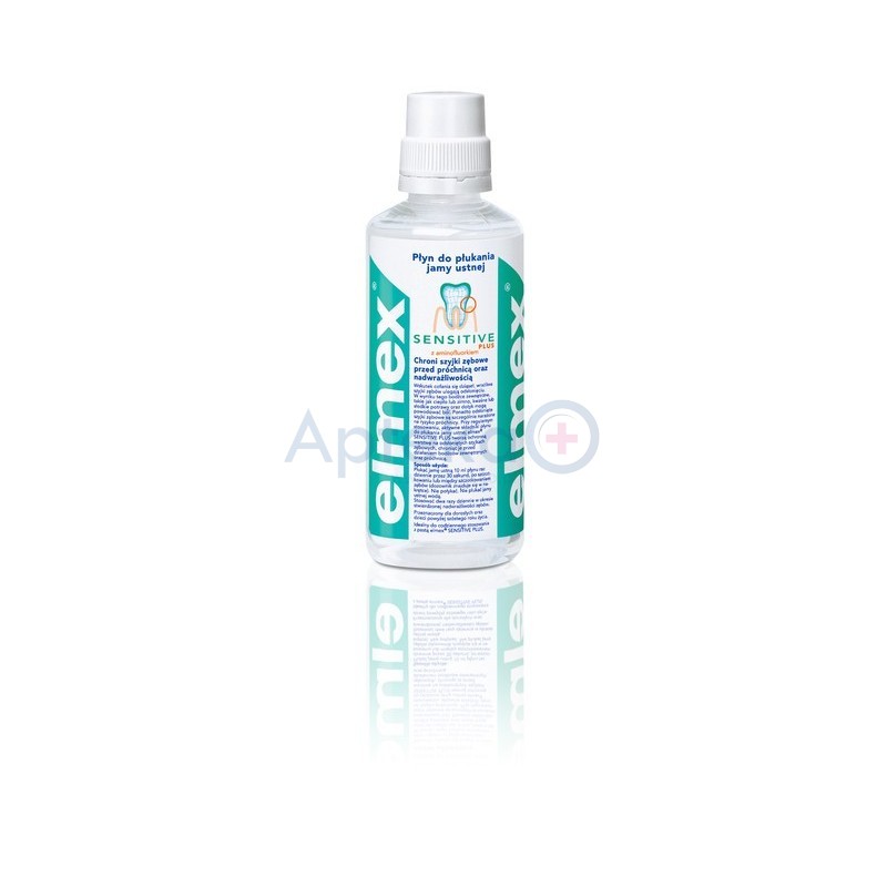 Elmex Sensitive Plus płyn do płukania ust 400 ml