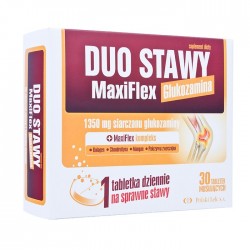 Duo Stawy Maxiflex Glukozamina tabletki musujące 30 tabl. mus.