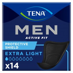 Men Active Fit Extra Light wkłady anatomiczne  14 sztuk