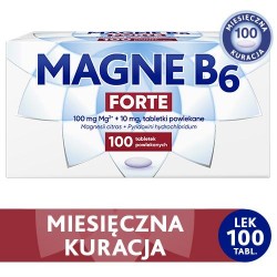 Magne B6 Forte tabletki powlekane 100 tabl.