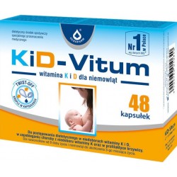 KiD Vitum witamina D3 + K kapsułki twist-off 48 kaps.
