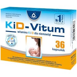 KiD Vitum witamina D3 + K kapsułki twist-off 36 kaps.