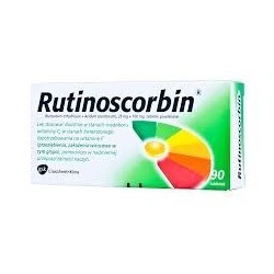 Rutinoscorbin tabletki powlekane  90 tabl.