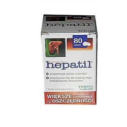 Hepatil  tabletki 80 tabl.