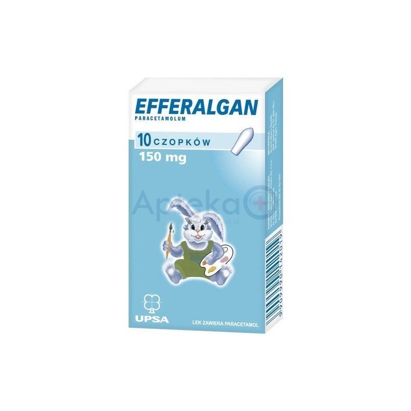 Efferalgan 150 mg czopki 10 czopków