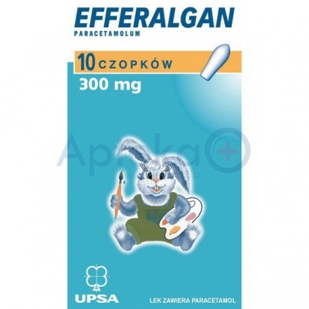 Efferalgan 300 mg czopki 10 czopków