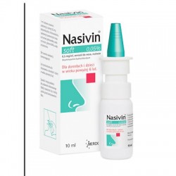 Nasivin Soft 0,05% aerozol do nosa 10 ml