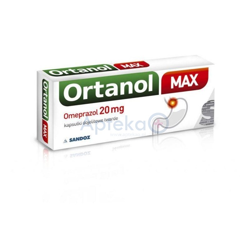 Ortanol Max 20mg kapsułki 7 kaps. 