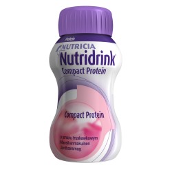 Nutridrink Compact Protein o smaku truskawkowym 4 x 125 ml 1 op.