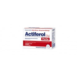 Actiferol Fe FORTE bioprzyswajalne żelazo 60 mg + kwas foliowy 200 30 kapsułek