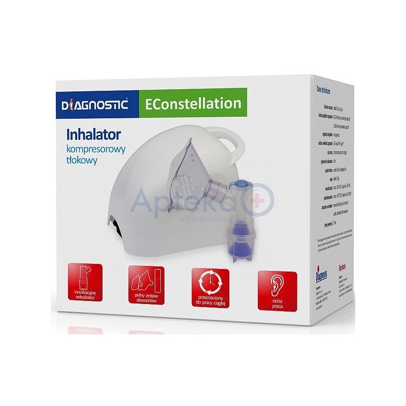 Diagnostic Econstellation Inhalator kompresowy - tłokowy 1 op.