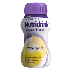 Nutridrink Compact Protein o smaku waniliowym 4 x 125 ml 1 op.