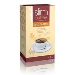 Slim coffee gold carmel kawa wyszczuplająca smak karmelowy 150g 1szt. 