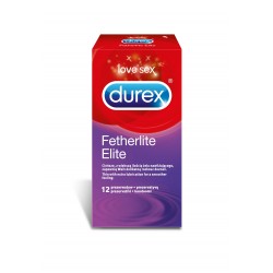 Durex Fetherlite Elite prezerwatywy ultracienkie 12 sztuk