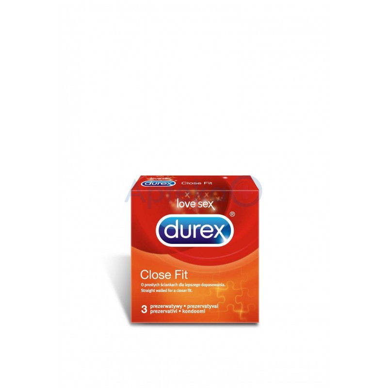 Durex Close Fit prezerwatywy ściśle przylegające 3 sztuki