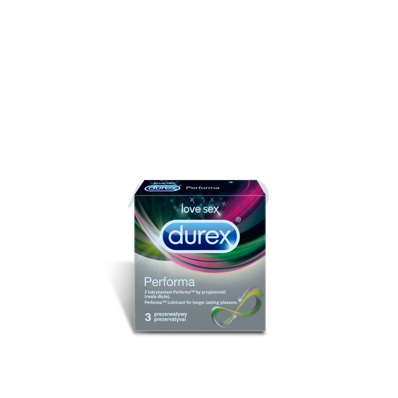 Durex Performa prezerwatywy przedłużające stosunek 3 sztuki