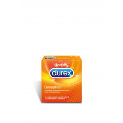 Durex Sensation prezerwatywy z wypustkamik  3 sztuki
