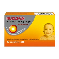 Nurofen dla dzieci 125 mg czopki 10 czopków