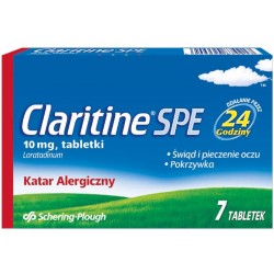 Claritine SPE 10 mg tabletki 7 tabl.
