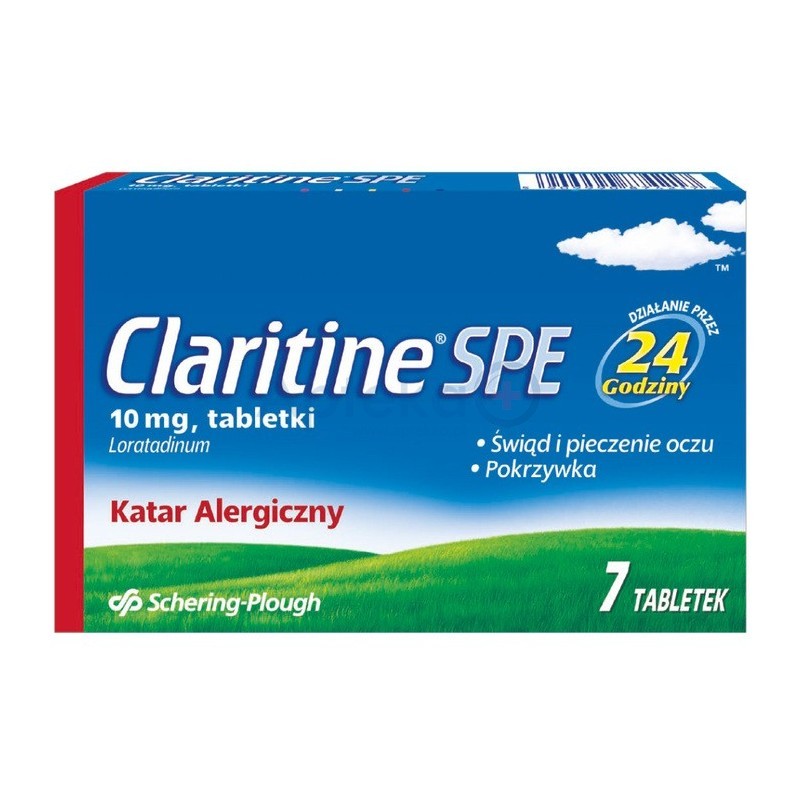 Claritine SPE 10 mg tabletki 7 tabl.