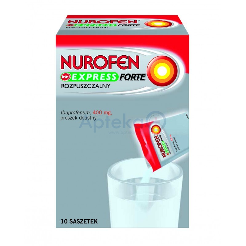 Nurofen Express Forte 400 mg saszetki 10 sasz.