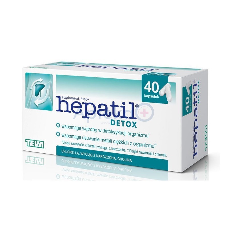 Hepatil Detox kapsułki 40 kaps.
