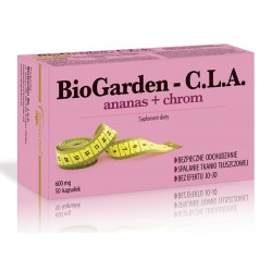 BioGarden - C.L.A. ananas + chrom kapsułki 50 kaps.
