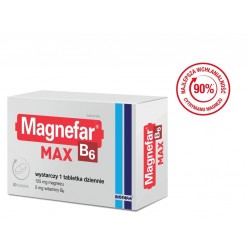 Magnefar B6 Max tabletki 50 tabl.