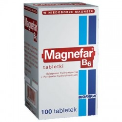 Magnefar B6 tabletki 100 tabl.